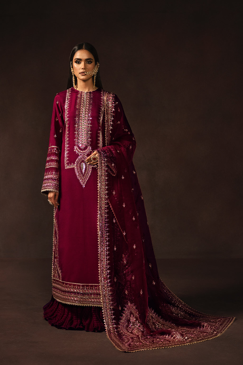 Silk Dress Design 2024: Katan Silk, Raw Silk & Shamoz Silk Dresses & Frocks  Online in Pakistan – DressyZone.com