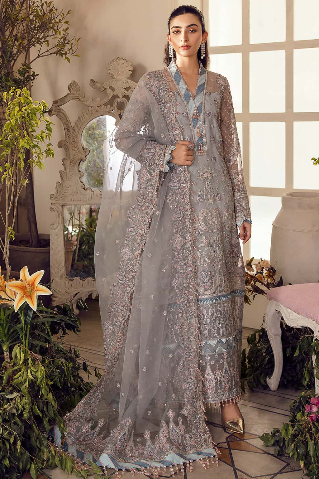 Chiffon suit with price best sale